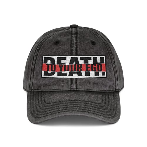 Death to Your Ego - Vintage Embroidered Cap