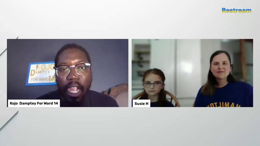 A conversation with #Ward14HamOnt resident @SusieH33 about street safety #HamOnt #HamiltonVotes20…