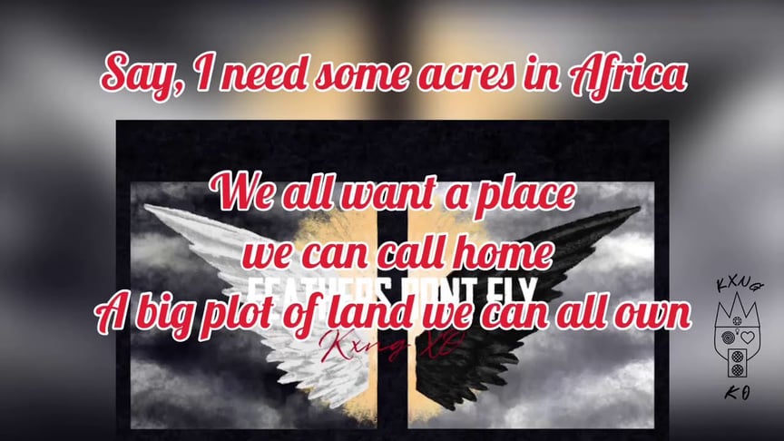 (Lyric Video) Kxng KO "Feathers Dont Fly X" Pro by Baxon Beats