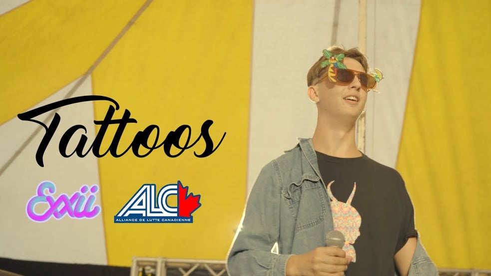 Xavier Euphory - Tattoos (Live à Camping Bon-Jour)