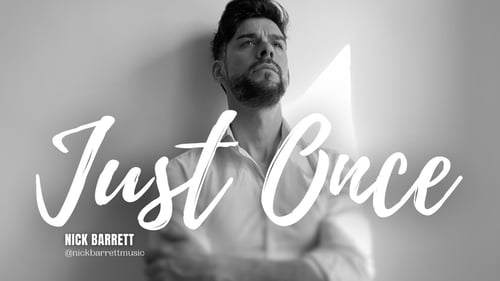 Just Once - James Ingram (Nick Barrett Cover)
