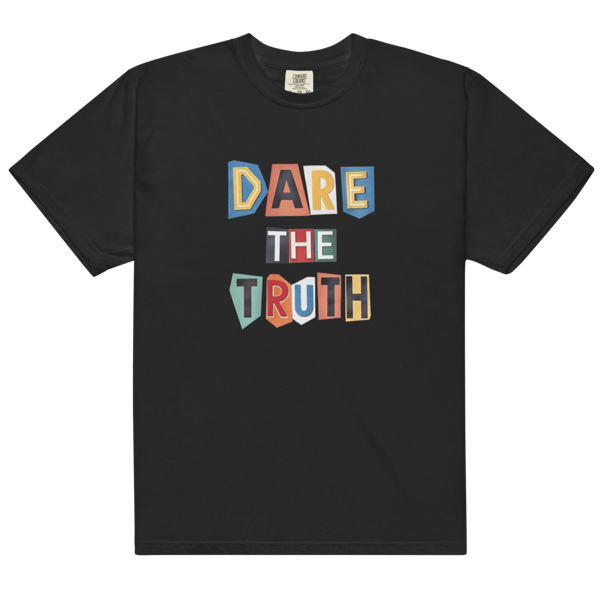 "DARE THE TRUTH" Patch T-Shirt image