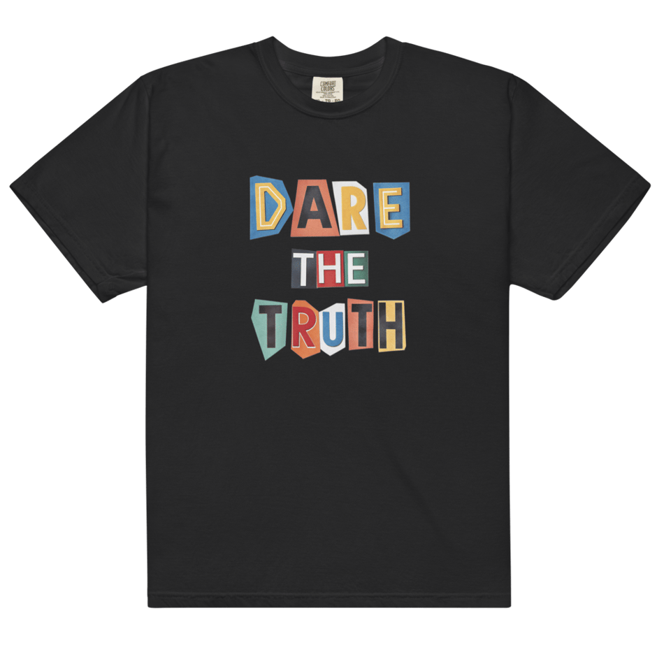 "DARE THE TRUTH" Patch T-Shirt
