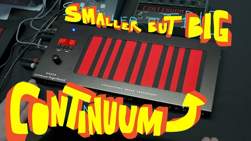 Slim21 Continuum Deep Dive with Haken Audio - Superbooth 2026