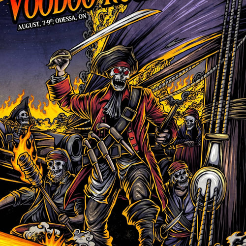 The Jailbirds at Voodoo Rockfest