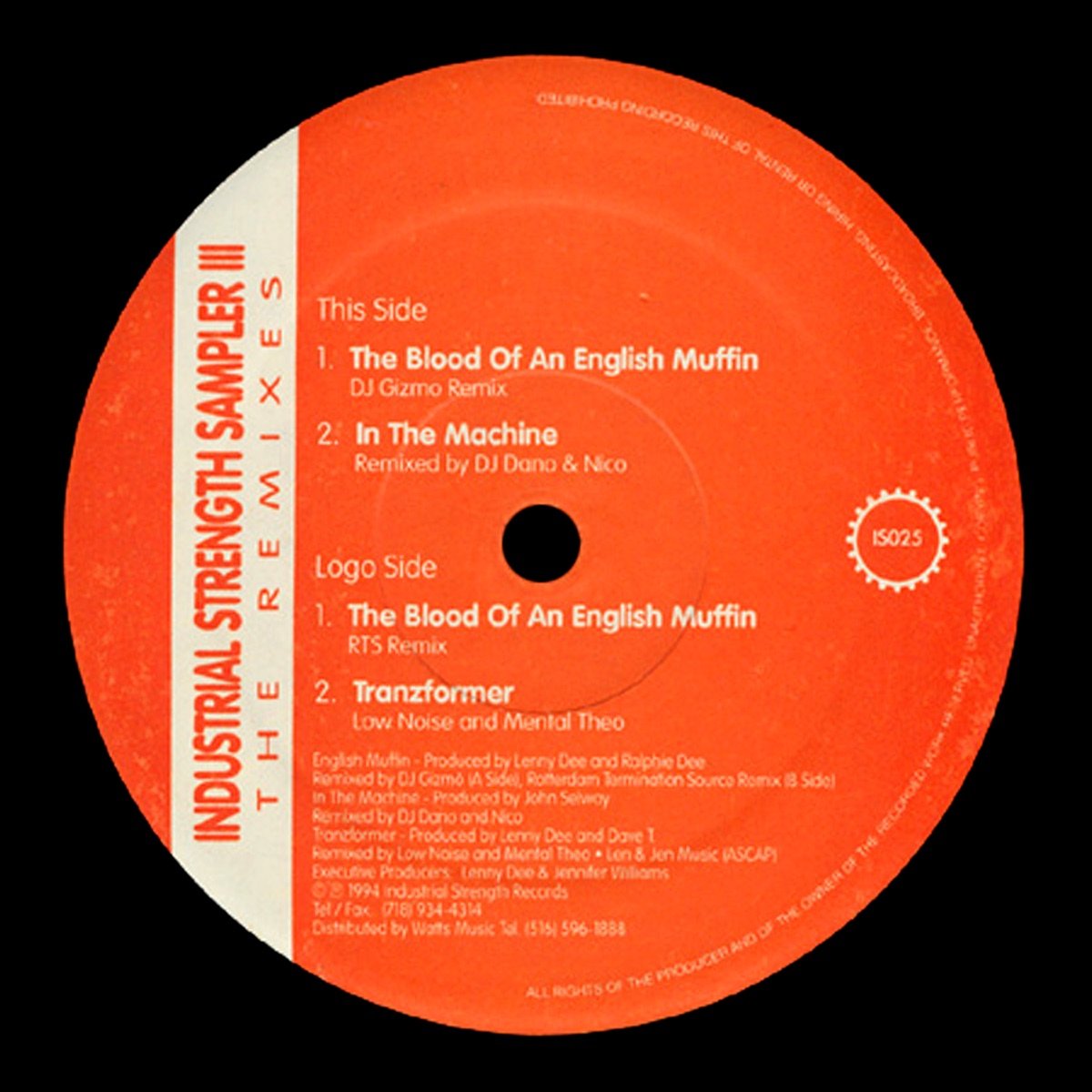 Industrial Strength Sampler III the Remixes