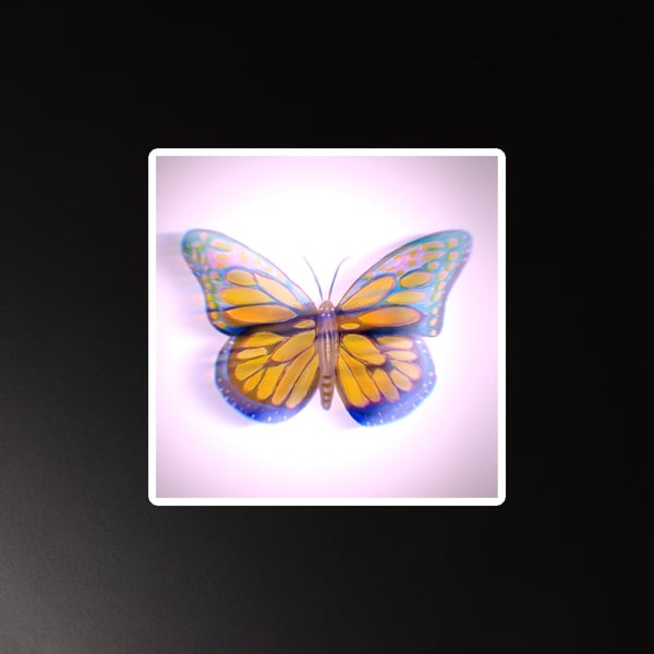 Papillon Magnet image