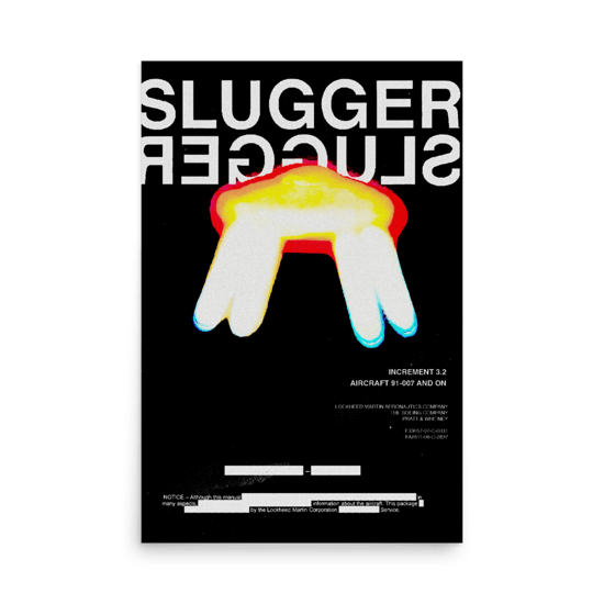 SLUGGER Cover 24 X 36 Poster