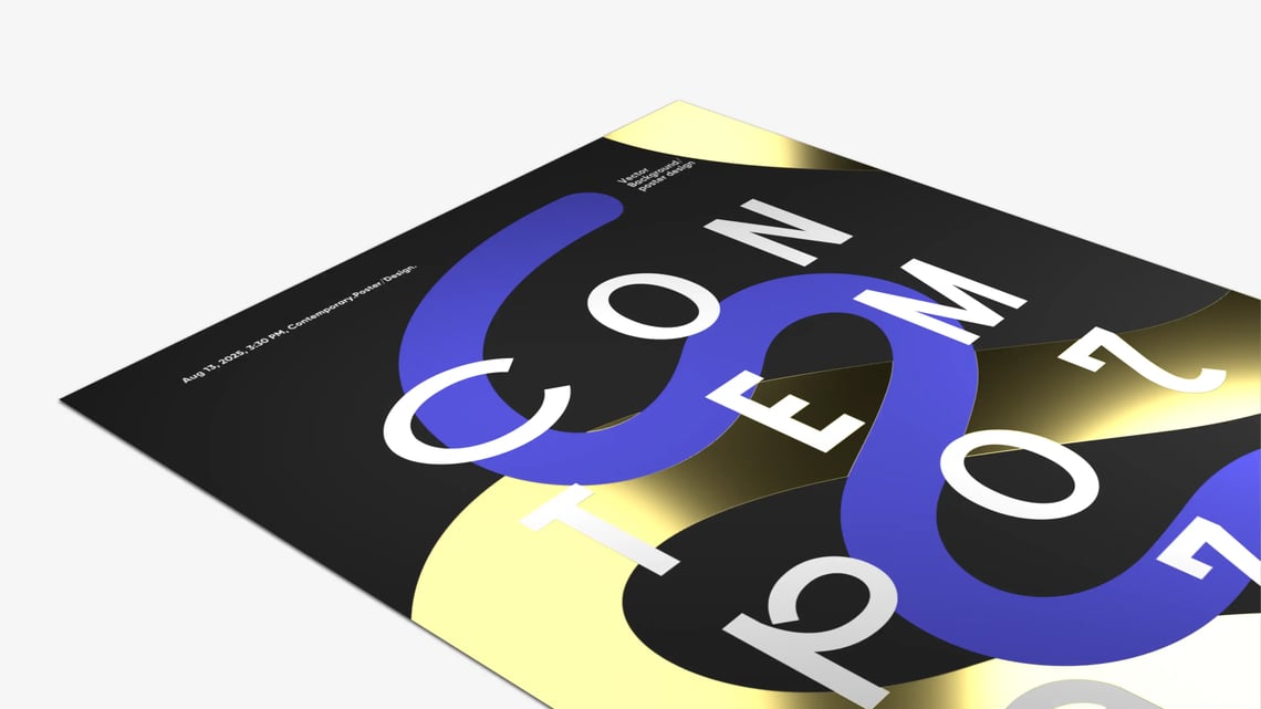 Drukuj plakaty premium, złocenie, srebrzenie 3D