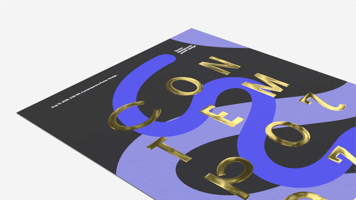 Drukuj plakaty premium, złocenie, srebrzenie 3D