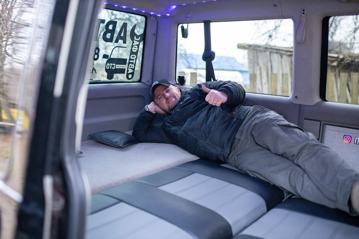 Белорус похвастался своим микроавтобусом VW T4