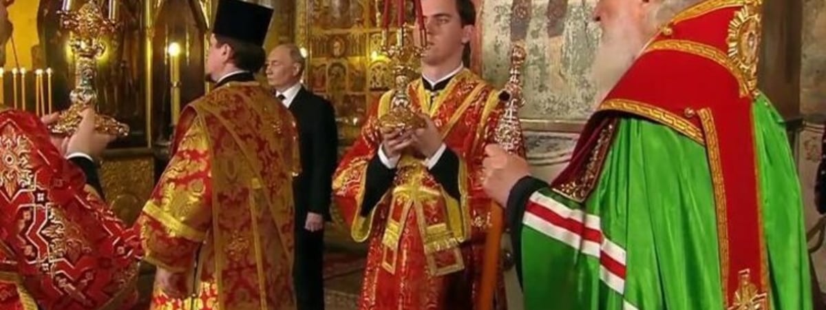 Патриарх Кирилл пожелал президенту Путину оставаться у власти до конца века