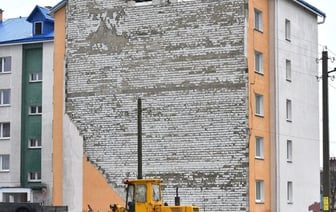 В доме под Гомелем обрушилась стена