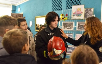 В Гомеле школьники посещают территорию безопасности