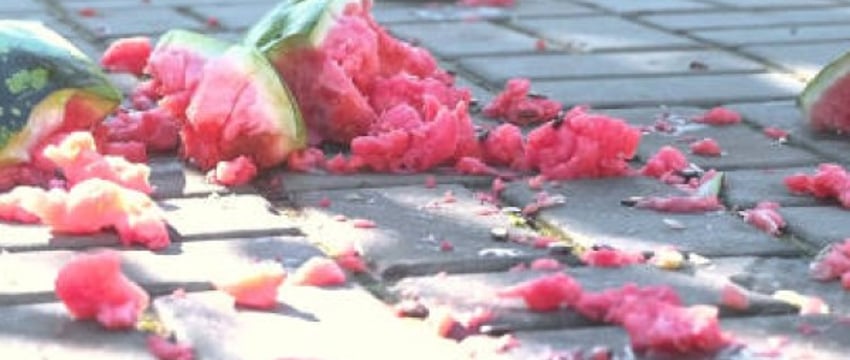 Арбуз привел белоруса  к уголовной статье и штрафу в 1578 рублей