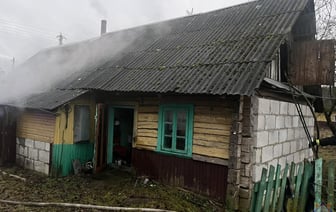 В Щучинском районе горел жилой дом — что произошло