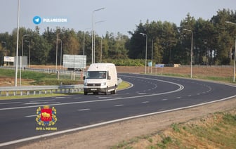 В Лиде ко Дню города открыли новую дорогу