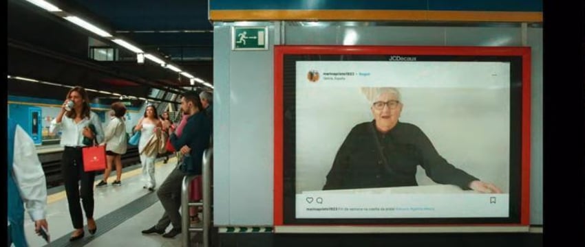 Как 100-летняя бабушка помогла JCDecaux продемонстрировать силу наружной рекламы