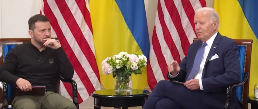 Байден извинился перед Зеленским за задержку помощи и выделил $225 млн