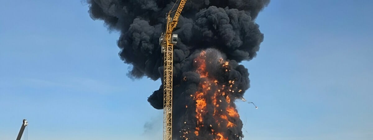 «Чья-то ипотека горит» — В российской Твери вспыхнула многоэтажка — Видео