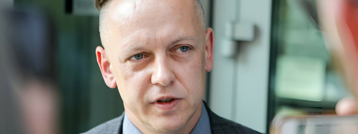 Польский судья Томаш Шмидт: пресс-конференция в Минске