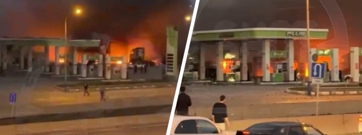 В российской Махачкале произошел взрыв на АЗС — известно о 5 погибших — Видео