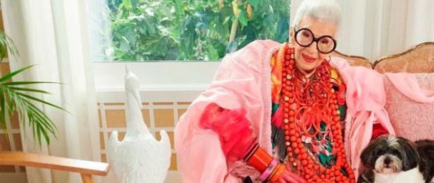 В возрасте 102 лет скончалась дизайнер Айрис Апфель