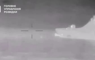 В ГУР показали видео атаки на российский патрульный корабль «Сергей Котов» — Видео