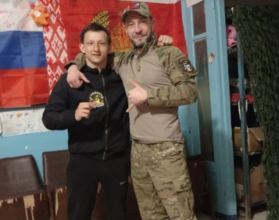 Антон Шам в армии РФ. Фото из соцсетей