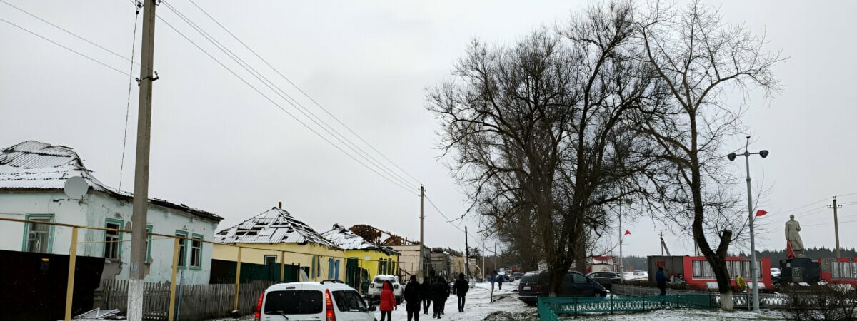 Губернатор области рассказал о пострадавших в селе под Воронежом после бомбежки российским самолетом