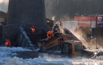 В Лидском районе обрушился пролет моста через Неман