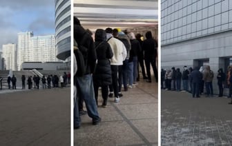 «Счастливых голодных игр» — В разных частях Минска выстроились огромные очереди за билетами — Видео