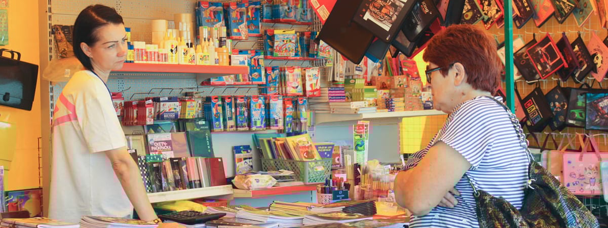 На рынке «Южный» в Гродно открылся школьный базар — сколько стоит собрать детей в школу