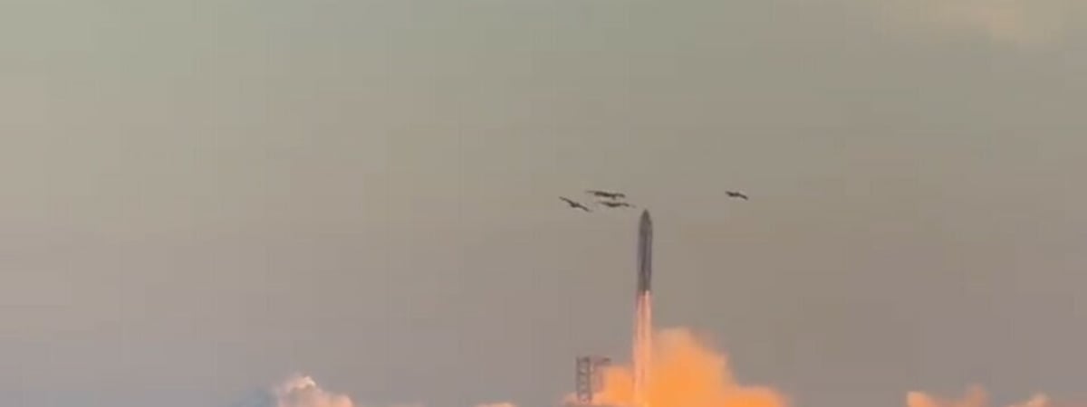 SpaceX завершил запуск космического корабля Starship. Как прошел полет самого большого корабля в мире на этот раз? — Фото