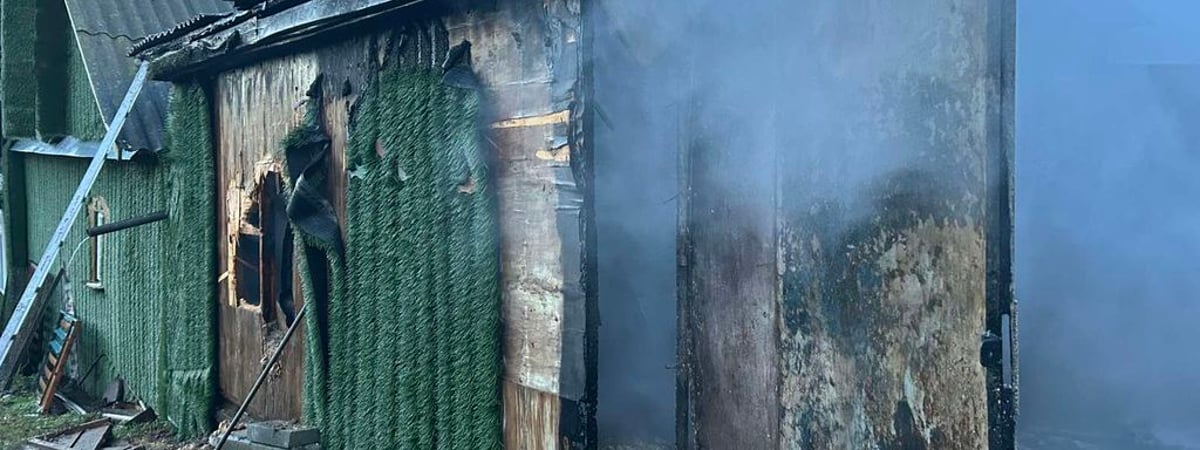 Горели дома, баня и гараж — за первые дни нового года в области произошло 9 пожаров