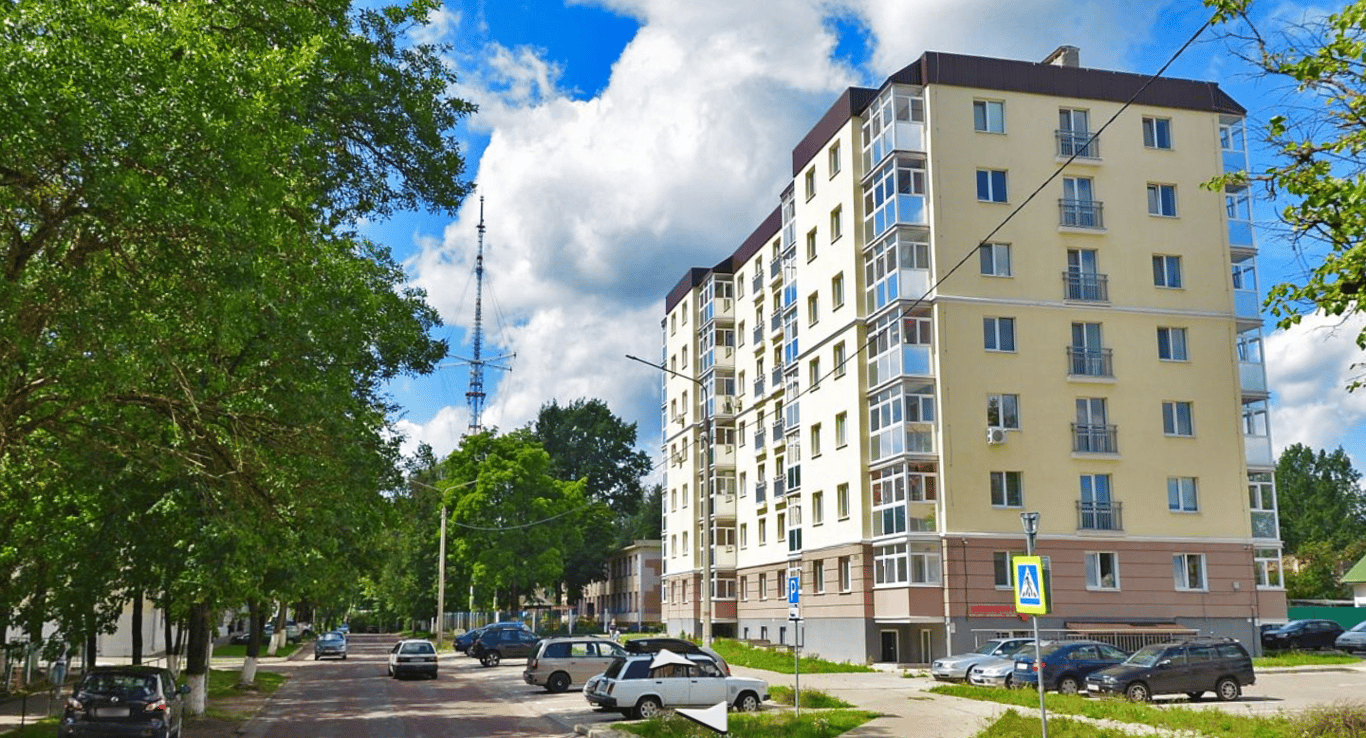 Дом №7 на улице Некрасова в Витебске. Фото Яндекс.Панорамы, 2023 год