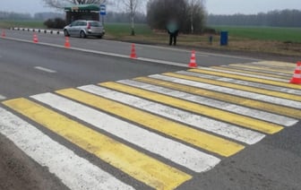 Под Кобрином автомобиль сбил женщину на пешеходном переходе