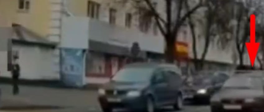 В Барановичах водителя оштрафовали после видео в интернете
