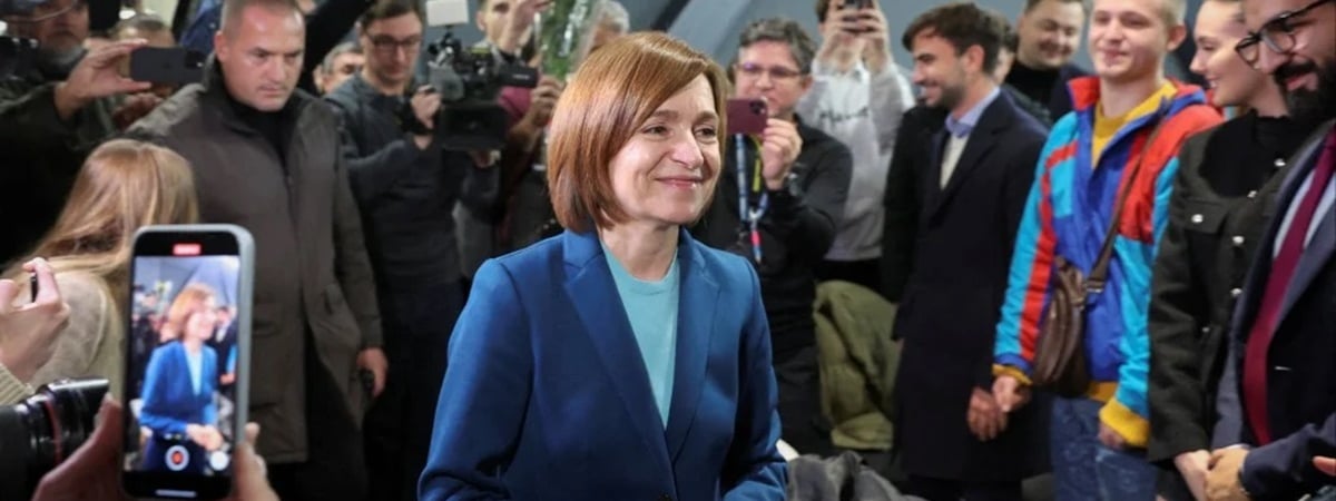 Президента Молдовы Майю Санду переизбрали на второй срок — Фото