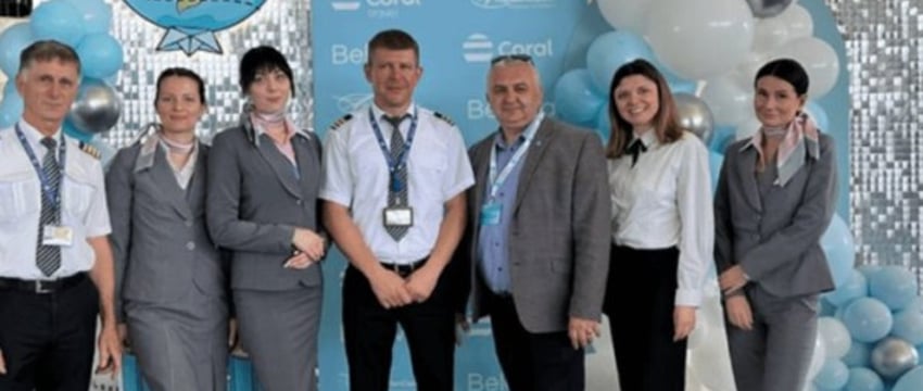 Старт чартерной программы «Белавиа» из Бреста в Анталью