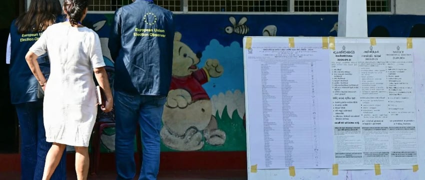 Шри-Ланка участвует в первых президентских выборах после экономического коллапса.