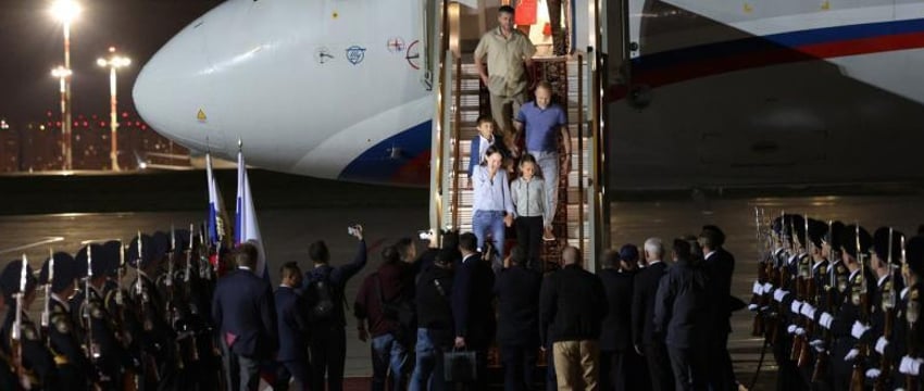 Россия и страны Запада обменялись заключенными в Анкаре