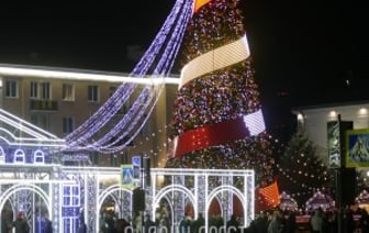 В Бресте встретили Новый 2024 год