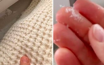 Снег на подоконнике. Белоруска обнаружила у себя дома «сугроб»