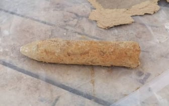 Обнаружение снаряда времён ВОВ в Барановичском районе