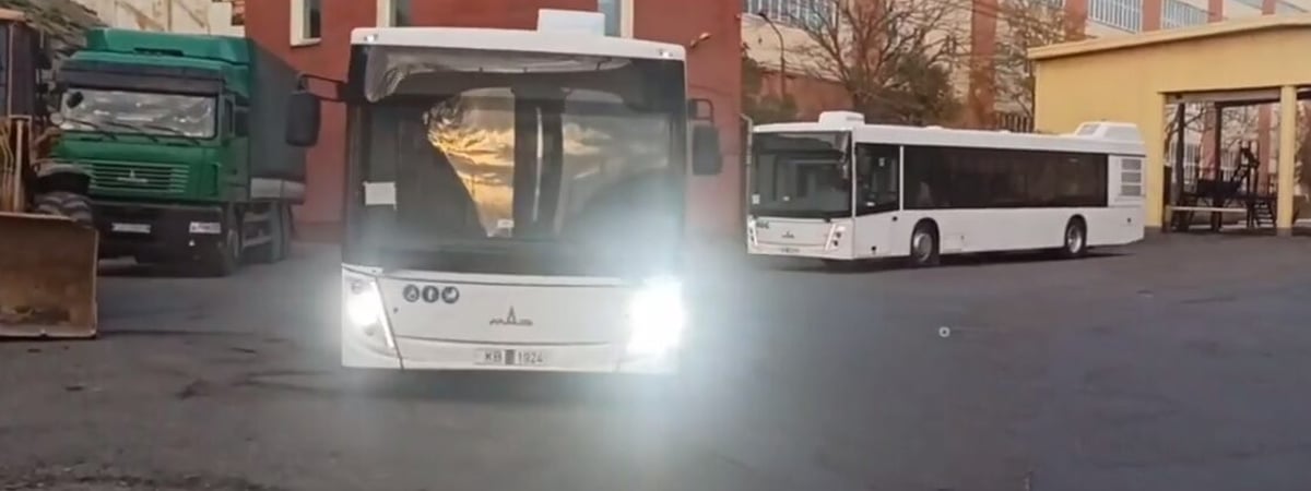 Автобусный парк города Гродно пополнился новыми машинами