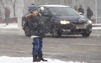Мокрый снег и сильный ветер — завтра погода в Витебске только ухудшится