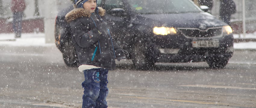 Мокрый снег и сильный ветер — завтра погода в Витебске только ухудшится