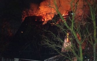 В Гродно ночью горел дачный дом — что стало причиной пожара