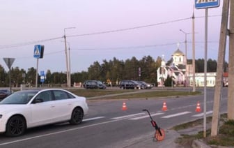 Автомобиль Audi сбил 3-летнего мальчика, который вырвался из рук мамы